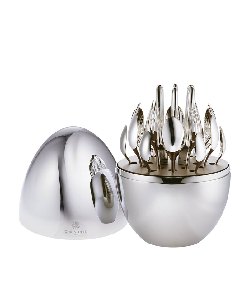 Christofle Mood Easy 24-piece cutlery set - British product