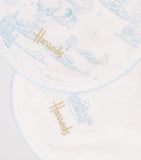 Harrods cotton balloon bib set of 2, imported from the UK