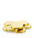 Harrods Belgian milk chocolate coins 120g, UK version
