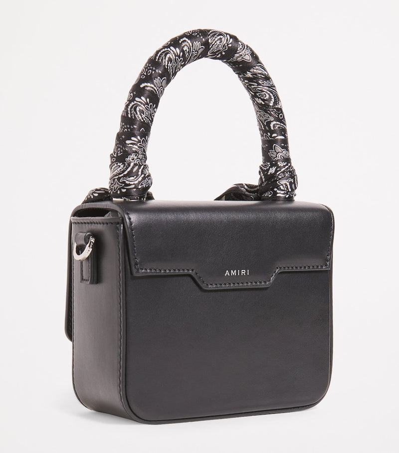 Amiri micro MA bag in nappa leather with paisley handle, UK version