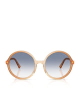 Harrods Miu Miu Acetate Oversized Round Sunglasses- Buy online at McGrocer