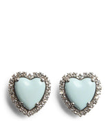 Harrods Valentino Garavani Crystal Coeur Hyperbole Clip-On Earrings- Buy online at McGrocer