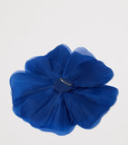 Marina Rinaldi silk organza flower brooch - British product