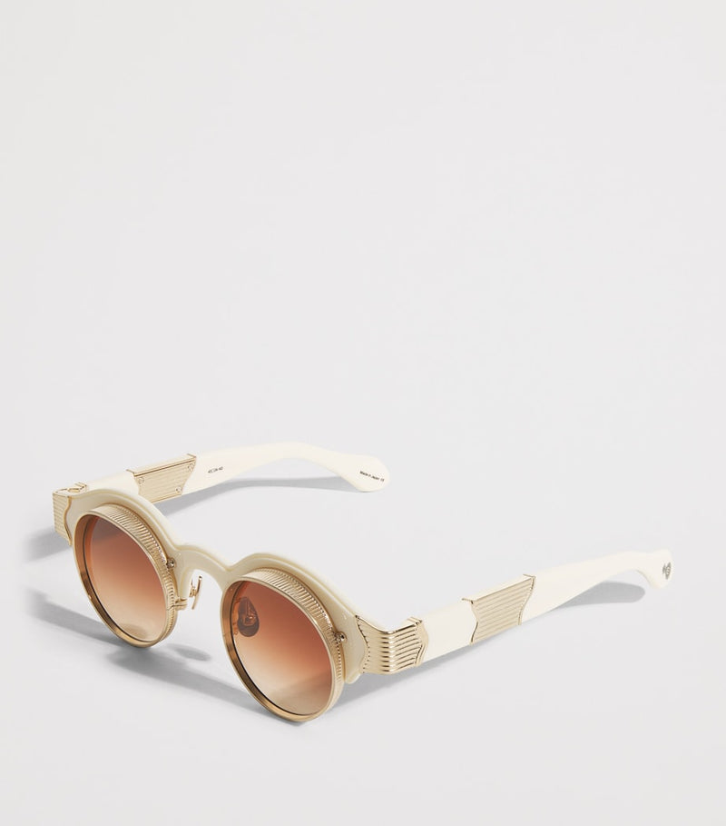 Matsuda round sunglasses 10605H - British product