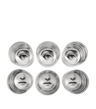 Fornasetti Tema e Variazioni cocktail glasses set of 6 - British product