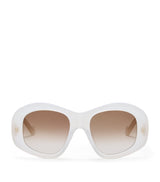 Harrods LOEWE Acetate Pentagon Bevelled Sunglasses- Buy online at McGrocer