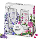 Superdrug Yardley London Hand Cream Collection Gift Set - English Lavender & English Rose - 2 x 50ml- Buy online at McGrocer
