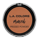 Superdrug L.A. Colors Mineral Pressed Powder Nutmeg Face Powder 7.5g- Buy online at McGrocer