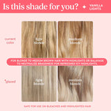 Glaze Supergloss Toning Gloss Vanilla Lights 190ml, britisk versjon
