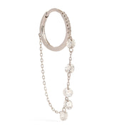 Harrods Persée White Gold and Diamond Danaé Single Earring- Buy online at McGrocer