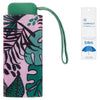 Superdrug pink leaves 5 section umbrella (British brand)