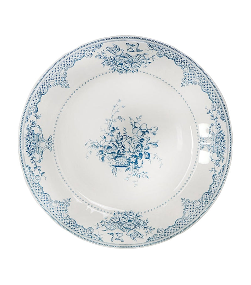 Gien Dépareillé dinner plates set of 6 27cm, imported from the UK