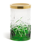 Zodiac Crystal Ivy Green toothbrush holder (British brand)