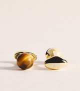 Harrods Babette Wasserman Chakra Power Orb Tigers Eye Cufflinks- Buy online at McGrocer