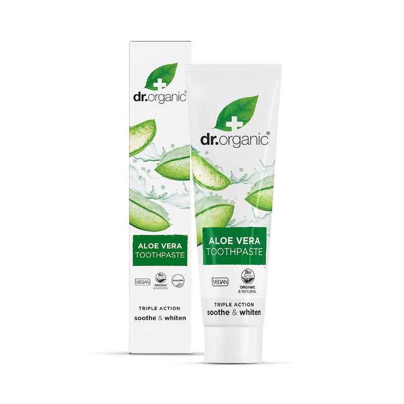 Dr Organic Aloe Vera Toothpaste 100ml - British product