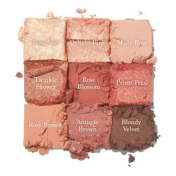 DASIQUE Eye Shadow Palette Rose Petal (British brand)