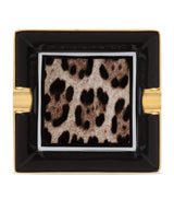 Harrods Dolce&Gabbana Casa Porcelain Leopard Ashtray- Buy online at McGrocer