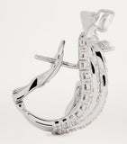 Yeprem Y-Couture white gold diamond earrings (British brand)