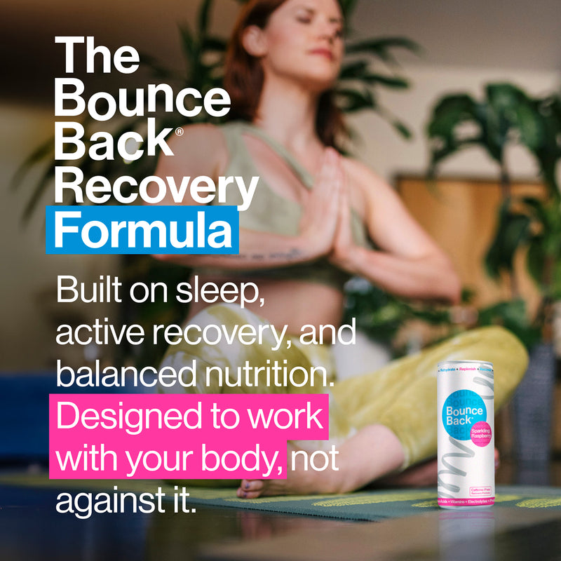 Bounce Back Raspberry recovery drink 250ml case of 12, imported from the UK