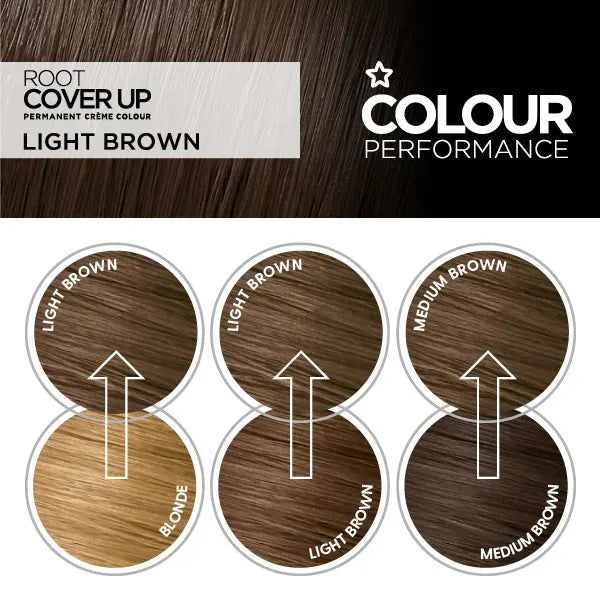 Superdrug Root Cover Up Light Brown 6.0 (British brand)
