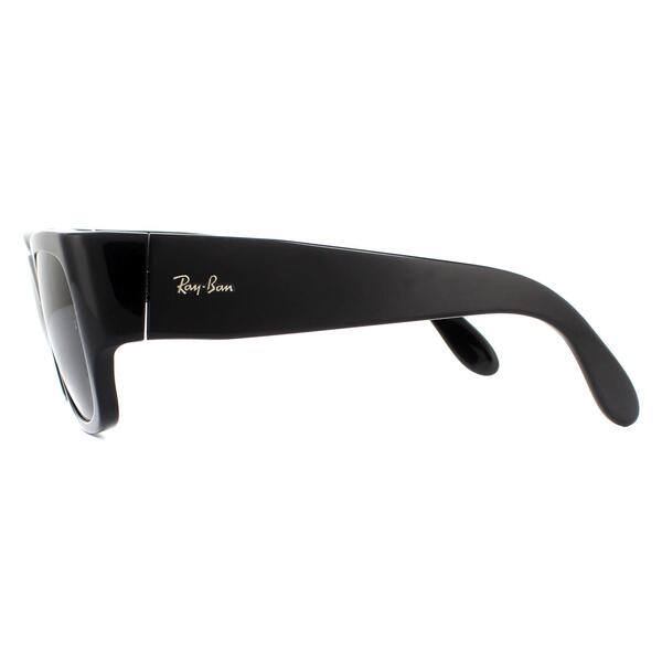Ray-Ban Nomad RB2187 black square sunglasses, imported from the UK
