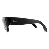Ray-Ban Nomad RB2187 black square sunglasses, imported from the UK