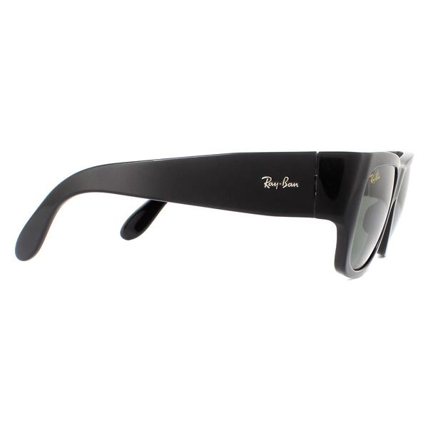 Ray-Ban Nomad RB2187 black square sunglasses, imported from the UK