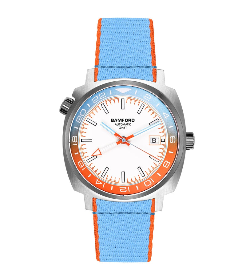 Bamford London GMT Summer watch 40mm stainless steel (British brand)