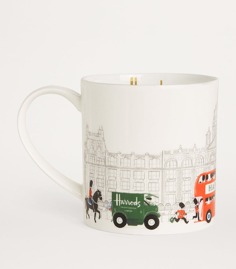 Harrods Whimsical Building Mug stoneware - British product