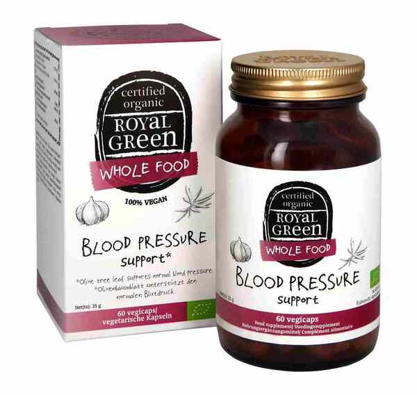 Royal Green Blood Pressure Support 60 capsules, UK version