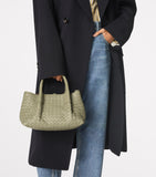 Bottega Veneta small Pinacoteca tote bag calfskin leather, imported from the UK
