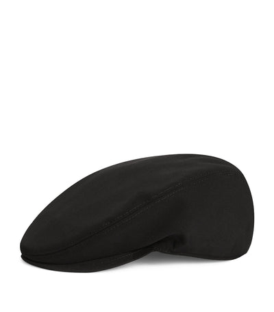 Harrods Dolce&Gabbana Virgin Wool Flat Cap- Buy online at McGrocer