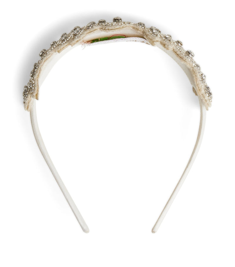 Bonpoint sweet beaded headband in cotton, UK version