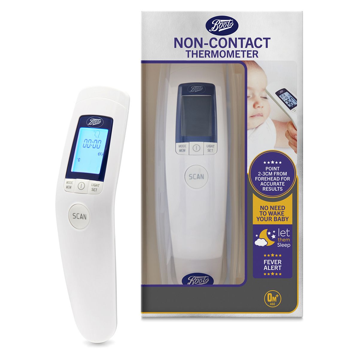 Boots Non-contact Thermometer Baby Healthcare Boots   