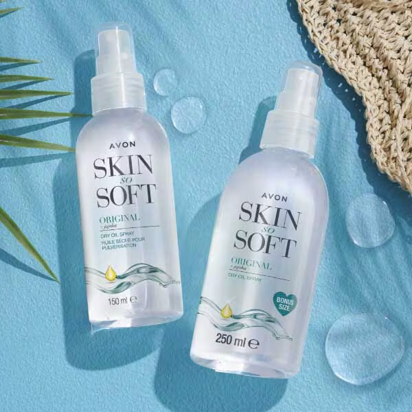 Avon Skin So Soft dry oil spray 250ml - British product