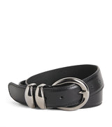 Harrods Sandro Paris Leather Belt- Buy online at McGrocer