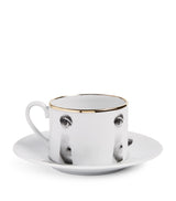 Harrods Fornasetti Tema e Variazioni Teacup and Saucer- Buy online at McGrocer