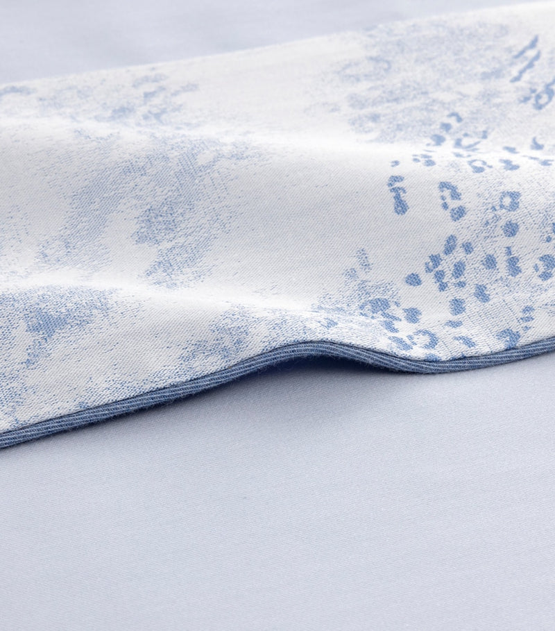Yves Delorme flat sheet Ecumes double 240x295cm, UK version
