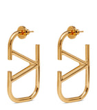 Valentino Garavani VLogo stud earrings 5cm, imported from the UK