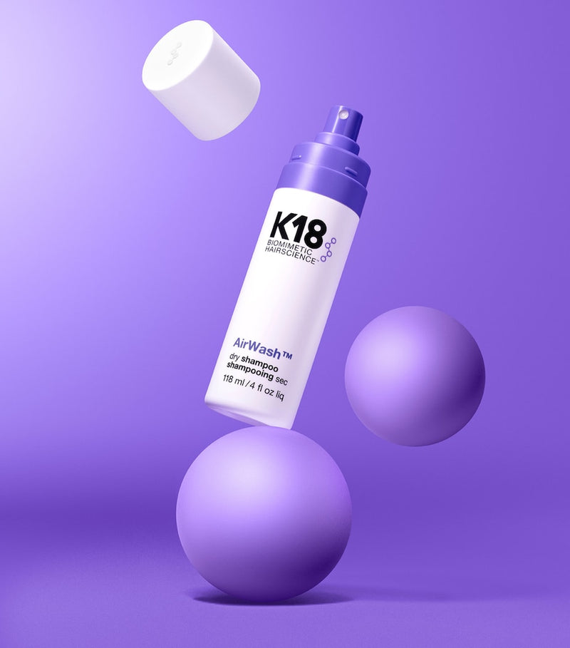 K18 Airwash dry shampoo 118ml, UK version