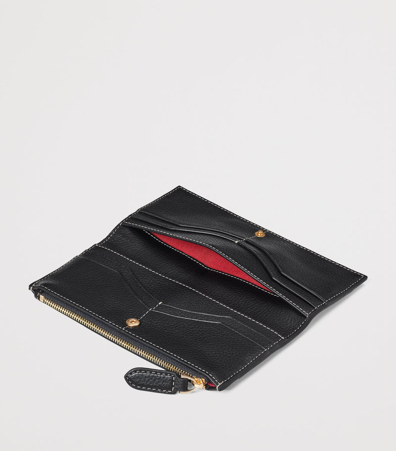 Aspinal of London large Hudson leather purse - British product