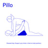 Pillo sex pillow with firm foam support, imported from the UK