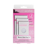 Superdrug Brushworks Beauty Wash Bag Set 3 Pack Storage & Washing- Buy online at McGrocer