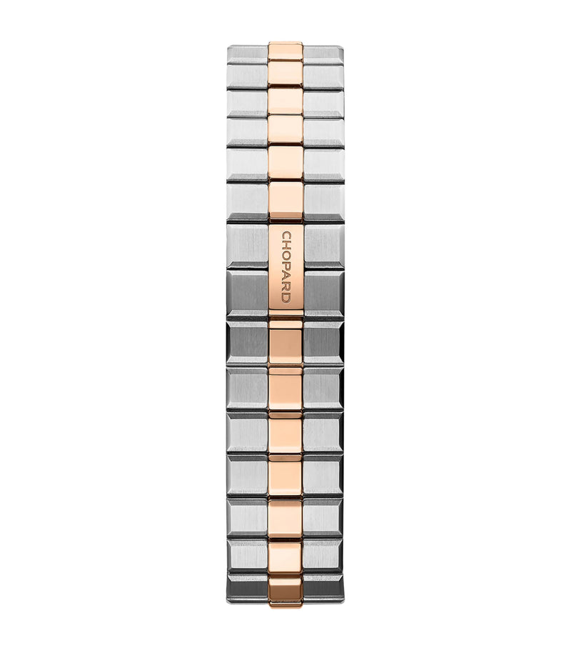 Chopard Alpine Eagle rose gold stainless steel diamond watch 33mm, imported from the UK