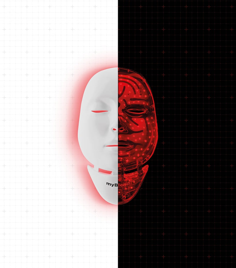 myBlend LED mask for face and neck - British product