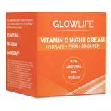 Glowlife Vitamin C Night Cream 50ml moisturiser, UK version