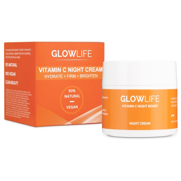 Glowlife Vitamin C Night Cream 50ml moisturiser, UK version