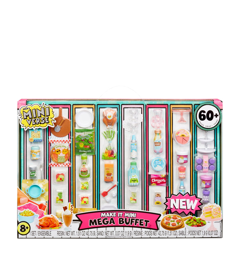 Miniverse Make It Mini Mega Buffet crafting kit, imported from the UK