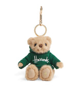 Harrods Harrods Jersey Bear Keyring 12cm- Buy online at McGrocer