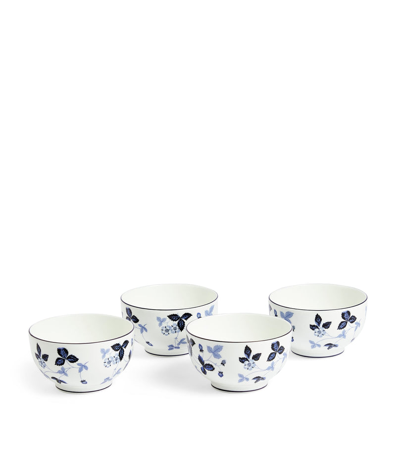 Wedgwood Wild Strawberry Inky Blue dinner set 15-piece - British product